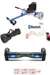 Elektrikli Kaykay Scooter Hoverboard Akıllı Denge 6.5 Inch + HoverKart + Çanta EXTREM PAKET D18