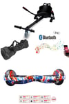 Elektrikli Kaykay Scooter Hoverboard Akıllı Denge 6.5 Inch + HoverKart + Çanta EXTREM PAKET D09