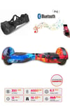 Elektrikli Kaykay Scooter Hoverboard Akıllı Denge 6.5 Inch + HoverKart + Çanta EXTREM PAKET D10