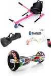 Elektrikli Kaykay Scooter Hoverboard Akıllı Denge 6.5 Inch + Hover Kart + Çanta EXTREM PAKET D04