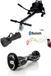 Elektrikli Kaykay Scooter Hoverboard Akıllı Denge 6.5 Inch + Hover Kart + Çanta EXTREM PAKET D02