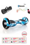 Elektrikli Kaykay Scooter Hoverboard Akıllı Denge 6.5 Inch + HoverKart + Çanta EXTREM PAKET D01