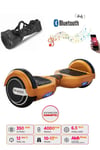 Smart Store Hoverboard Elektrikli Kaykay Bluetooth Hoparlörlü 6.5 Inch Çanta Hediyeli Gold