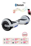 Smart Store Hoverboard Elektrikli Kaykay Bluetooth Hoparlörlü 6.5 Inch Beyaz