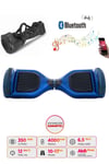 Smart Store Hoverboard Elektrikli Kaykay Bluetooth Hoparlörlü 6.5 Inch Çanta Hediyeli Mavi