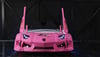 BORGHİ FULL ARABA YATAK KARYOLA PEMBE