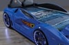 GTM FULL ARABA YATAK KARYOLA MAVİ