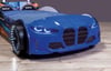 GTX FULL ARABA YATAK KARYOLA MAVİ