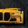 GTX FULL ARABA YATAK KARYOLA SARI
