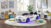LUXURY FULL ARABA YATAK KARYOLA BEYAZ