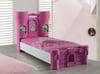 PRENSES KALESİ KARYOLA PEMBE