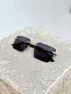 BRILL - Gold/Black UV-400 Korumalı Güneş Gözlüğü
