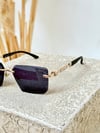 BRILL - Gold/Black UV-400 Korumalı Güneş Gözlüğü