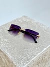 BRILL - Gold/Blue UV-400 Korumalı Güneş Gözlüğü