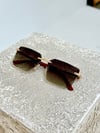 BRILL - Gold/Brown UV-400 Korumalı Güneş Gözlüğü