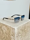 BRILL - Silver/Blue UV-400 Korumalı Güneş Gözlüğü