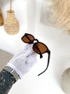 CAPO - Kahverengi UV-400 Korumalı Güneş Gözlüğü