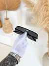 GEDSON - Silver/Siyah UV-400 Korumalı Güneş Gözlüğü