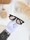 KARRY -  Siyah/Krem UV-400 Korumalı Güneş Gözlüğü