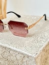 RAGE - Gold/Brown UV-400 Korumalı Güneş Gözlüğü