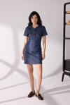 Denim Mini Elbise