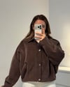 Fox Bomber Ceket Kahverengi