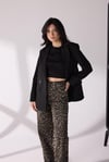 Kruvaze  Blazer Siyah