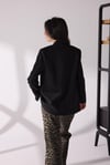 Kruvaze  Blazer Siyah