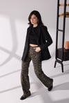 Kruvaze  Blazer Siyah