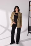 Kruvaze  Blazer Yeşil