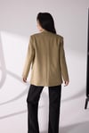 Kruvaze  Blazer Yeşil