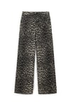Leopar Straight Jean Pantolon 