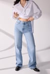 Oversize Poplin Gömlek Beyaz 
