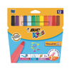 Bic-Bic Keçeli Boya Kalemi Visa XL Jumbo 12 Renk 