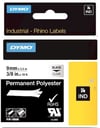 DYMO-Dymo Şerit Rhinopro 9mm X 5.5mt Şeffaf/Siyah 18508dmo