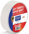 Kraf-Kraf Çift Taraflı Köpük Bant 25mm X 5m 5025G 