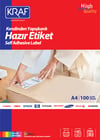 Kraf-Kraf Laser Etiket KF-2102 210 X 148.5 mm