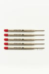 Steelpen-Steelpen Parker Tipi Metal Kırmızı Refil