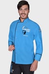 1470 Lider Turkısh Chef Aşçı Ceketi Turkuaz