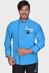 1470 Lider Turkısh Chef Aşçı Ceketi Turkuaz