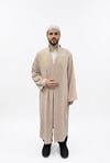 AEROBİN KUMAŞ LÜKS NAMAZ CÜBBESİ-BEJAEROBİN KUMAŞ LÜKS NAMAZ CÜBBESİAEROBİNCB-SH01CÜBBE MODELLERİSUFFA