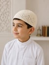 ÇOCUK NAMAZ TAKKESİ-KREM