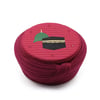 Hac Umre Sarığı – Bordo Kumaş – Bordo Takke – Düz Sarım – Mekke-Medine – 7 Metre