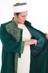 İmam Cübbesi | Yarım Astarlı Nakışlı ve Bordürlü CübbeİMAM CÜBBESİ YARIM ASTARLI 