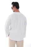 Oversize Gömlek İpli Model 