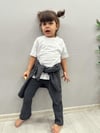 Antrasit Fitilli Üçlü Takım