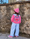 Bebe Yaka Denim Pantolonlu Takım