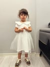 Beyaz Tütülü Elbise