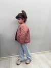 Çiçekli Kapitone Ceket