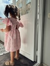 Çiçekli Poplin Elbse